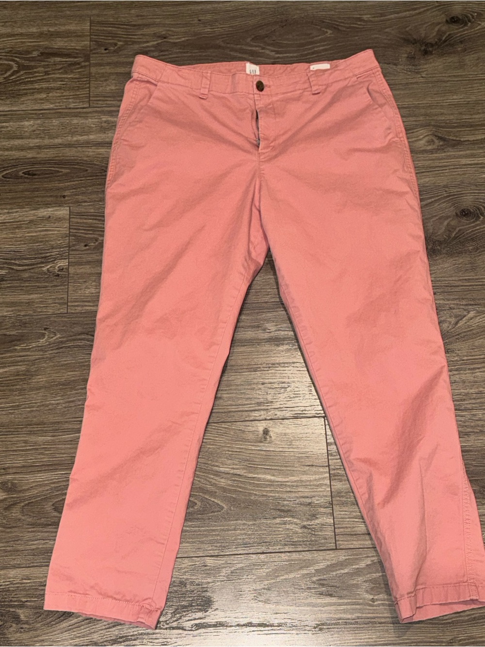 GAP Women's Dusty Rose Straight-Leg Jeans